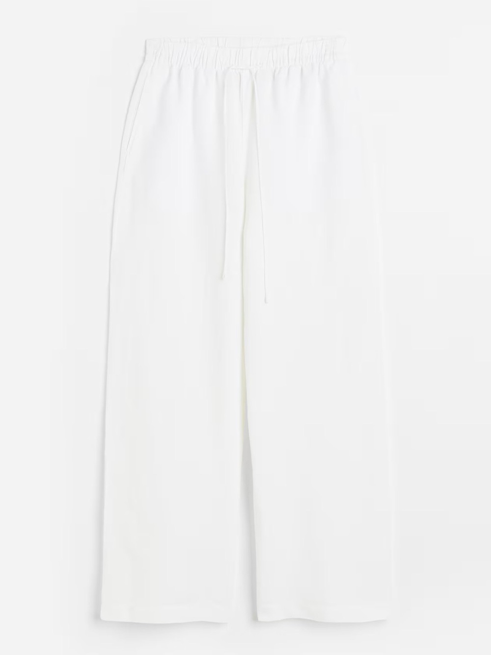 BNWT H&M linen blend pull on pants XL